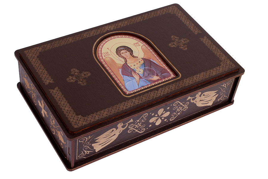 Православный календарь с евангелием и апостолами. Шкатулка для святынь. Коробочка для святыни. Коробочка для иконы. Шкатулка для ладана и святынь.