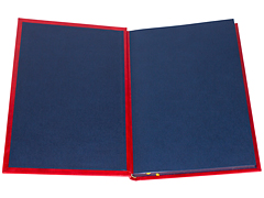 Купить Богослужебный Апостол. Крупный шрифт. Кожаный переплет, серебряное и золотое тиснение, ручная работа. Цвет красный. Фото 4