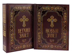 Библия в двух книгах.