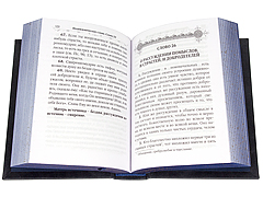 Купить Лествица преподобного Иоанна. Кожаный переплет, ручная работа, блинтовое и золотое тиснение. Цвет синий с серебром. Фото 2