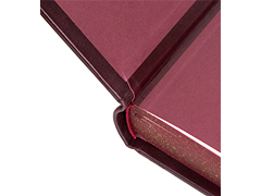 Купить Душеполезные поучения преподобных Оптинских старцев в 2 томах. Кожаный переплет, ручная работа, блинтовое и золотое тиснение. Цвет бордовый. Фото 3